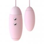 Вакуумний стимулятор з віброяйцем 2-в-1 KissToy Miss VV Pink (SO3761)