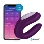 Смарт-вібратор для пар Satisfyer Double Joy Violet (SO3899)