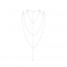 Прикраса для спини та декольте Bijoux Indiscrets Magnifique Back and Cleavage Chain - Silver