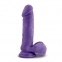 Фалоімітатор кібершкіра AU NATUREL BOLD HERO 8INCH DILDO PURPLE (T331294)
