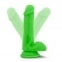 Фалоімітатор з подвійною щільністю NEO ELITE COCK W. BALLS NEON GREEN (T331187)