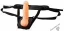 Страпон чоловічий порожнистий NMC LUST 9.5 INCH HOLLOW STRAP-ON FLESH (T111888)