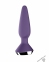Анальна вибропробка Plug-ilicious 1 Purple (SO5442)