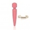 Вібромасажер Rianne S: Bella Mini Wand Coral, 10 режимів роботи (SO3870)