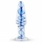 Скляна анальна пробка з внутрішньої спіраллю Gildo Glass Buttplug No. 23 (SO4417)