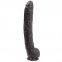 Фалоімітатор Doc Johnson Dick Rambone Black Cock (в ПЕ пакеті!), 42x6 см (SO4555)