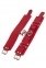 Оковы Leather Dominant Leg Cuffs, red (BR-280155)