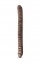 Подвійний фаллоімітатор DR SKIN 18INCH CHOCOLATE (T331243)