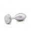Анальна пробка Doxy Smooth Butt Plug (D453014)