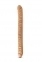 Подвійний фаллоімітатор DR SKIN 18INCH MOCHA (T331244)
