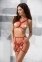 Еротичний комплект MAGALI SET WITH OPEN BRA red - Passion
