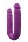 Подвійний фаллоімітатор COLOURS DP PLEASURES PURPLE (T280768)