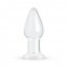 Скляна анальна пробка Gildo Glass Buttplug No. 24 (SO4620)