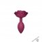 Силіконова анальна пробка Love To Love OPEN ROSES M SIZE - PLUM STAR (SO5984)