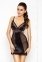 Еротичний пеньюар WILMA CHEMISE black - Passion