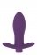 Анальна пробка з вібрацією MAI Attraction Toys №87 Purple, 11х3,5 см (SO5006)