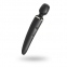 Вібромасажер Satisfyer Wand-er Woman (Black/Gold), водонепроникний, потужний, розмір XXL (SO3456)