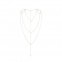 Прикраса для спини та декольте Bijoux Indiscrets Magnifique Back and Cleavage Chain - Gold