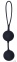 Вагінальні кульки Black Velvets Balls Silicone, 3,5 см (61325217520000)