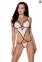 Боді монокіні ORIHIME BODY white L/XL - Passion (EL16401)