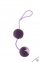 Вагінальні кульки Marbelized DUO BALLS PURPLE (DT50503)