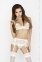 Ніжна еротична білизна OFELIA SET WITH OPEN BRA white - Passion