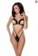 Боді монокіні з відкритими грудьми DIABOLINA BODY black S/M - Passion (PS25802)