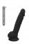 Фалоімітатор Термоактивний REAL LOVE 7, Black, 17,7х3 см (DT21562)