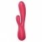 Смарт-вібратор кролик Satisfyer Mono Flex Red, 2 мотора, управління через інтернет (SO3900)