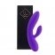 Гнучкий вібратор кролик з двома моторами FeelzToys Lea Rabbit Vibrator Medium Purple (SO4431)