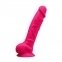 Фалоімітатор SilexD Tomas Pink (MODEL 1 size 9in), 23х4,9 см (SO5023)