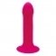 Ділдо з вібрацією Adrien Lastic Hitsens 2 Pink, відмінно для страпона, 17,2х4 см (SO5052)