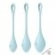 Набір йоні намистин Satisfyer Yoni Power 2 Light Blue, діаметр 2-2,5-3см, вага 22-44-73гр (SO5548)