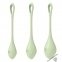 Набір йоні намистин Satisfyer Yoni Power 2 Light Green, діаметр 2-2,5-3см, вага 22-44-73гр (SO5549)