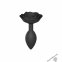 Анальна пробка Love To Love OPEN ROSES L SIZE - BLACK ONYX (SO5983)