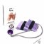 Наручники з металевою анальною пробкою Art of Sex Handcuffs with Metal Anal Plug size M Purple (SO6183)