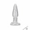 Скляна анальна пробка Pillow Talk - Fancy - Luxurious Glass Anal Plug (SO6833)
