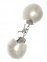 Наручники Metal Handcuff with Plush, WHITE (T160025)