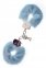 Наручники Metal Handcuff with Plush. BLUE (T160027)